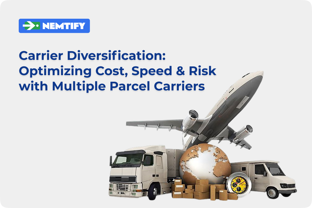 Carrier Diversification Optimizing Cost, Speed & Risk with Multiple Parcel Carriers