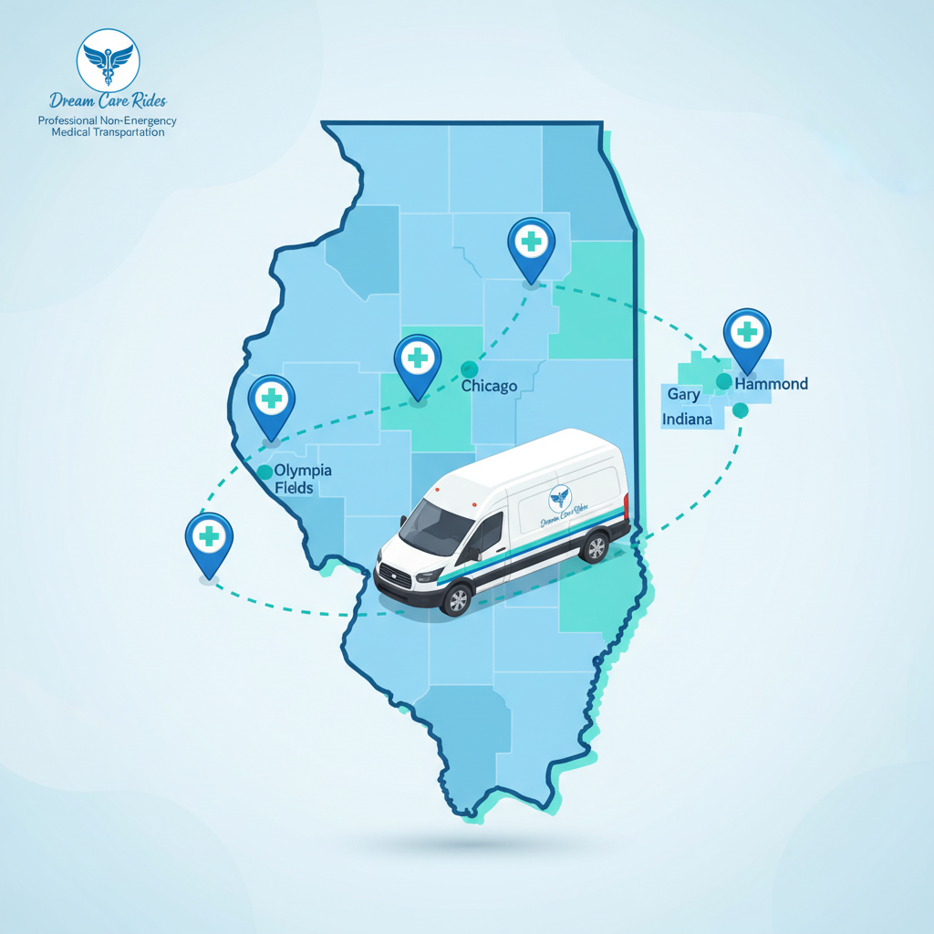 Medical Transportation Near Me: How to Find Reliable NEMT in Illinois and Indiana